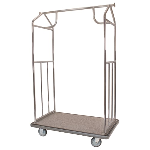 All-In-One Bellman's Cart Brushed Stainless Steel